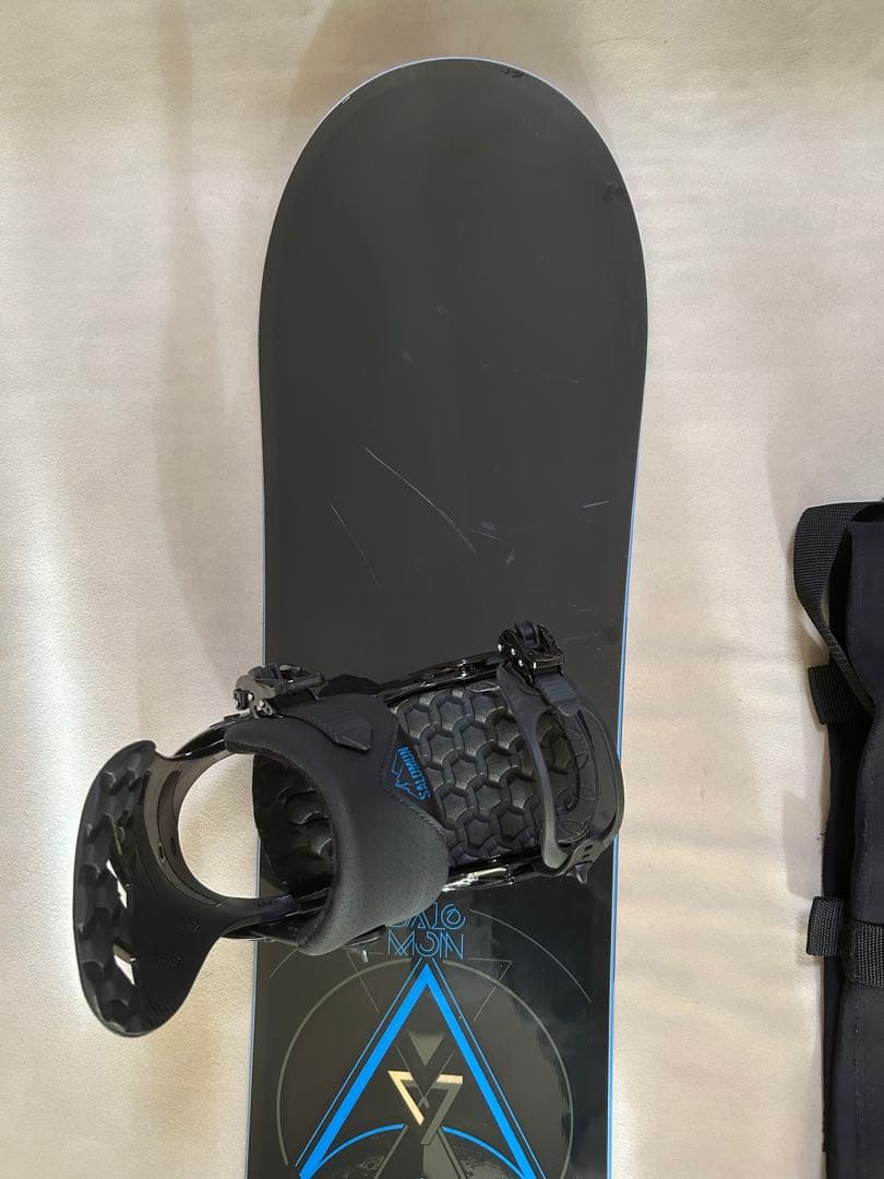 美品 サロモンで揃えたスノーボードセット 156cm+ビンディング