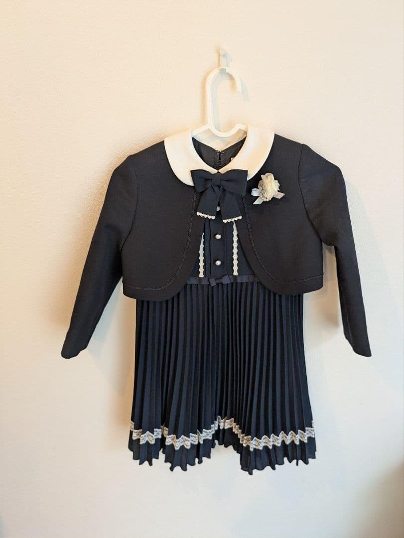 ELLE en noir 卒園式 入学式 発表会 ワンピース 120 女の子 - メルカリ