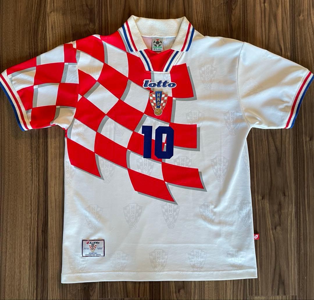 正規品: 1998年クロアチア代表ホームユニフォーム ボバン選手 - メルカリ