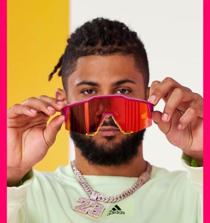 即日発送】S3 100% タティスJr コラボ ワンハンドレッド サングラス