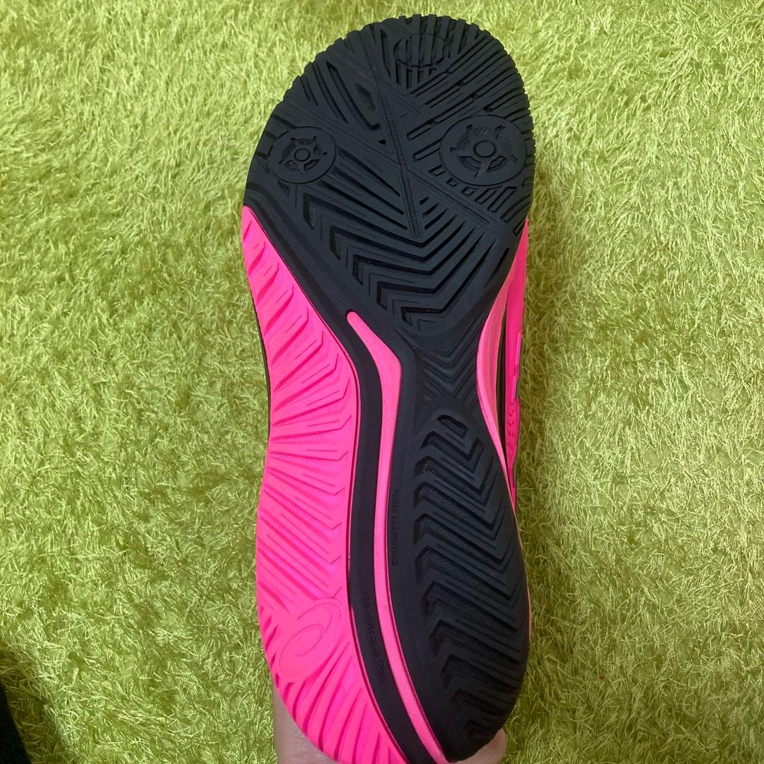 【美品】ASICS GEL-RESOLUTION 9 27.5cm ピンク