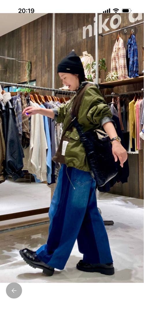 ニコアンド［be with M］Misayoミリリメイクジャケット新品未使用