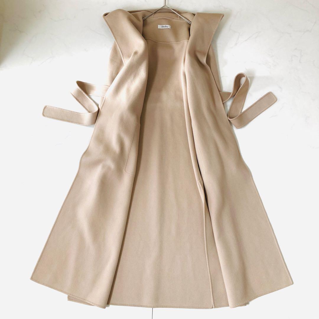 美品✨マックスマーラ クチートアマーノ マキシ丈 ガウンコート