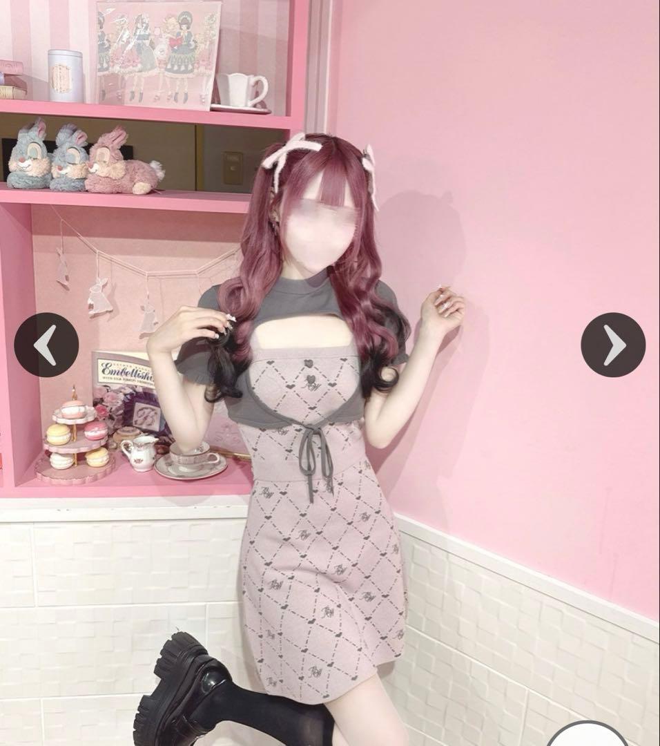 モノグラムアンサンブルワンピース はにみゅ - メルカリ