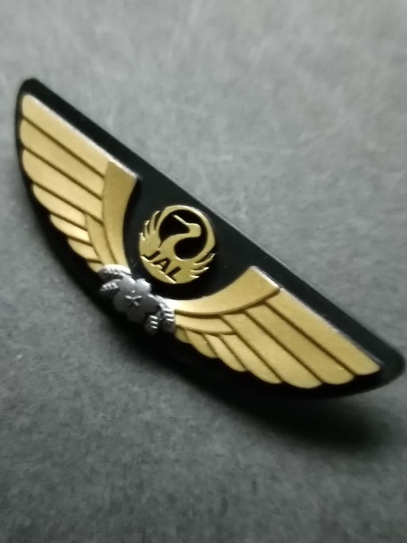 □ JAL / 日本航空 パイロット ウイングバッジ レプリカ 2点 - メルカリ