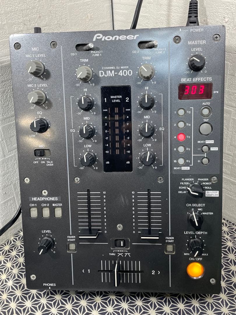pioneer dj パイオニア　DJM-400 縦フェーダメンテ　横新品 Pioneer DJ DJM-400 (archived): All specifications & features