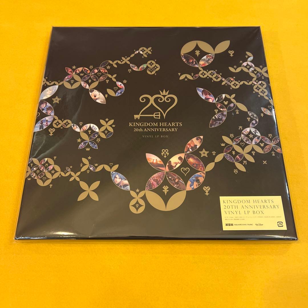 KINGDOM HEARTS キングダムハーツ LP BOX アナログ盤 新品 キングダム ハーツ」20周年記念アナログレコードBOX 本日発売