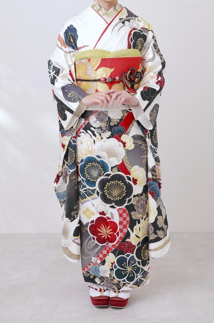 よこよこ様　振袖単品【889】【155cm~165cmの方用】