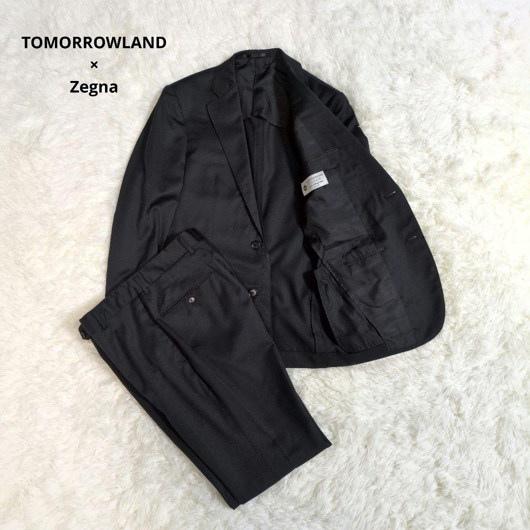 トゥモローランド ピルグリム ゼニア セットアップ スーツ ブラック 黒