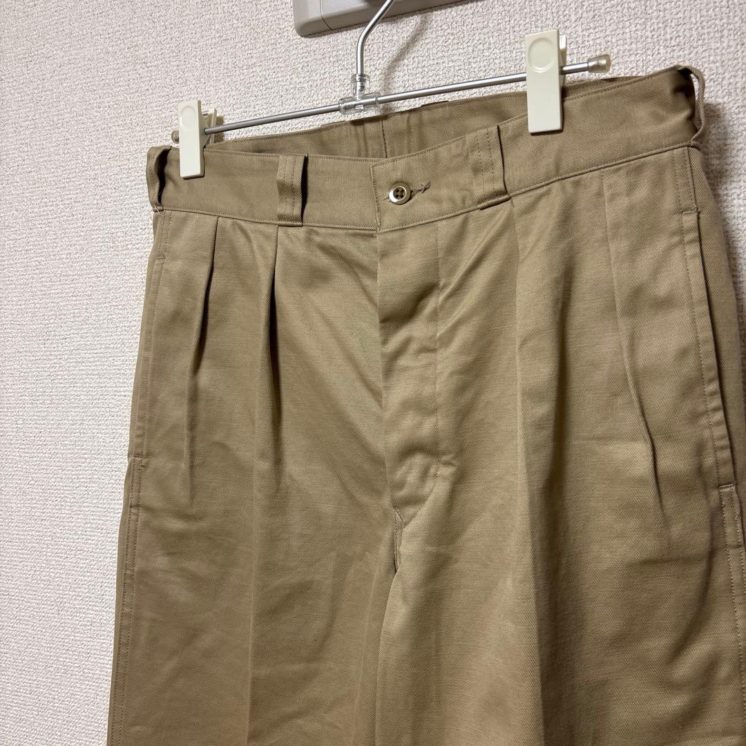 Scye サイ M52 フレンチアーミー 2タック チノ トラウザーズ - メルカリ