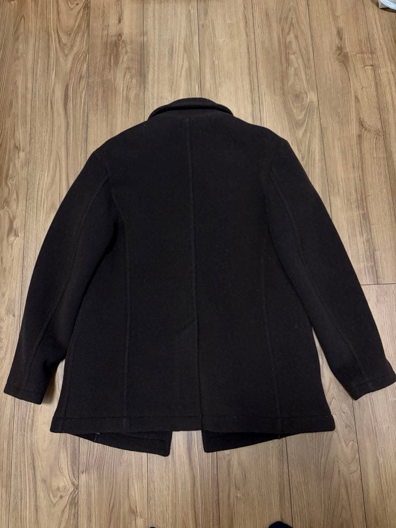 レア】BEAMS別注 ムーアブルック ピーコート ヘリンボーン 英国製 36