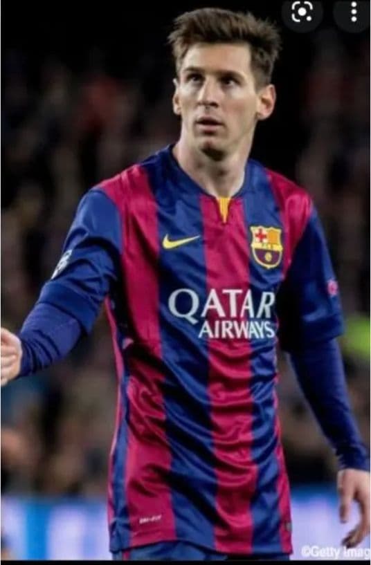 メッシ チャンピオンズリーグ仕様 直筆サイン