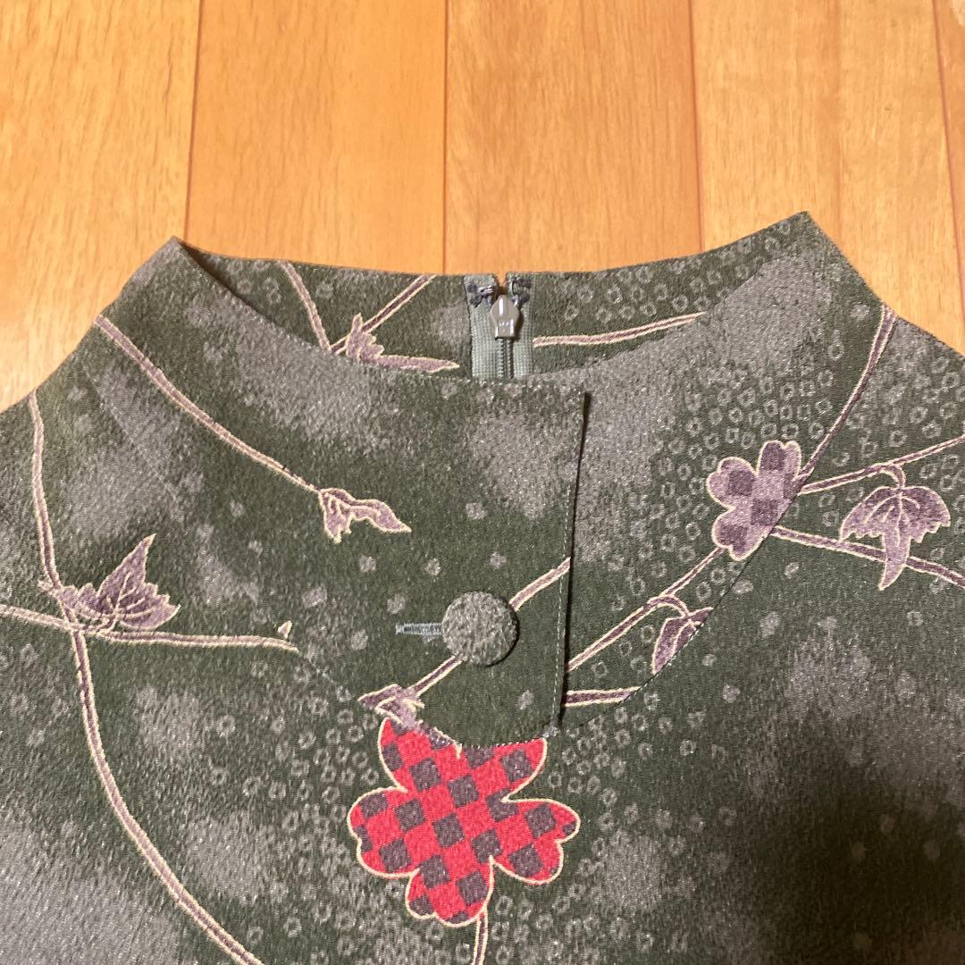 詩仙堂 ワンピース ちりめん - メルカリ