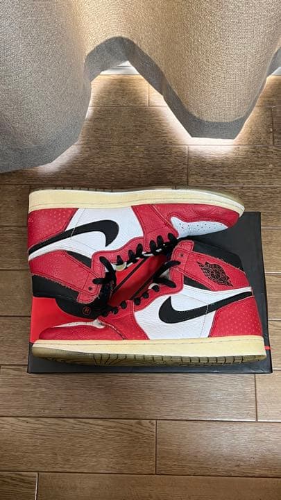スパイダーマン ナイキ エア ジョーダン 1 オリジン ストーリー 27cm