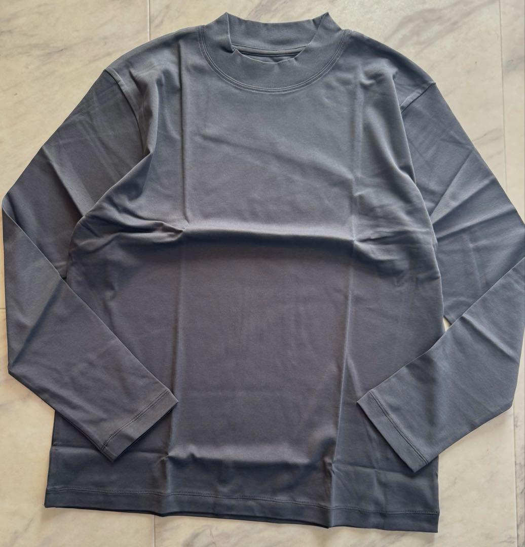 【新品未使用】JOHN SMEDLEYスビンコットンモックネック長袖Ｔシャツ JOHN SMEDLEY（ジョンスメドレー） tシャツ スビンコットンモック