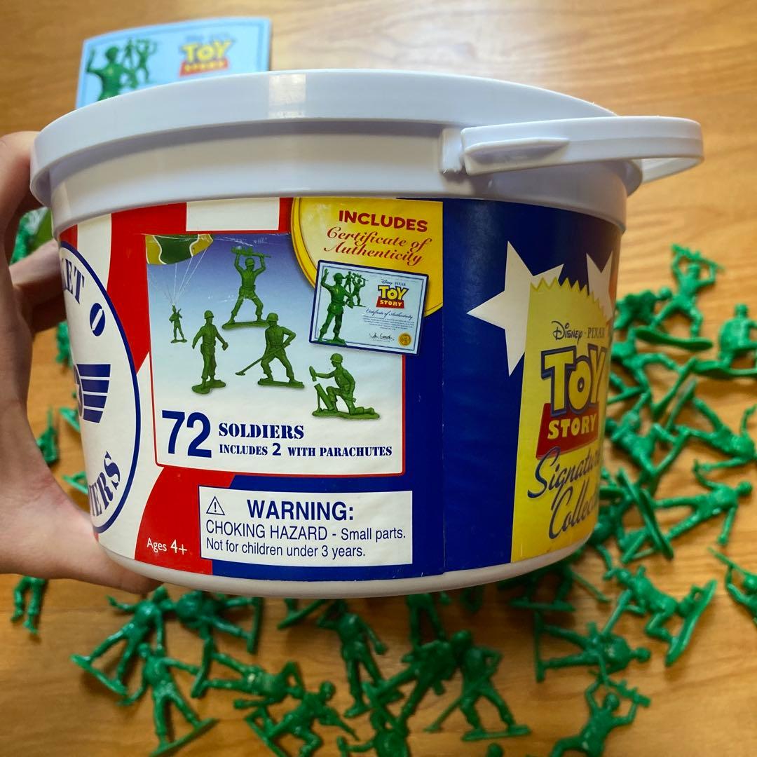 トイストーリー】コレクション バケットオブソルジャーズ グリーン