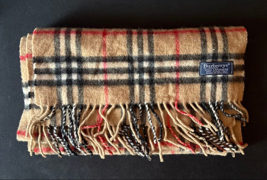 Burberrys カシミヤ 100% マフラー - メルカリ