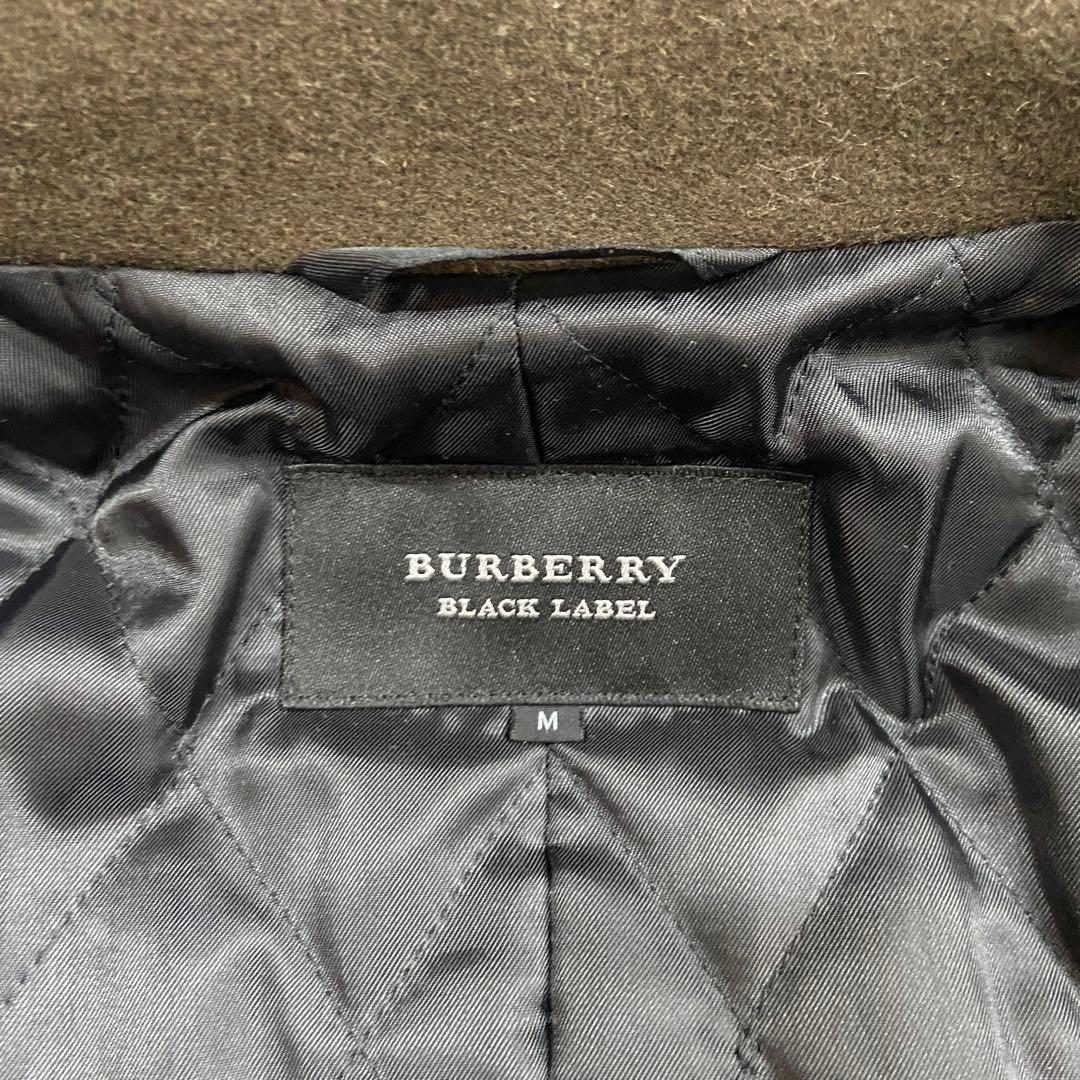 美品⭐️Burberry バーバリー ブラックレーベル ナポレオンコート