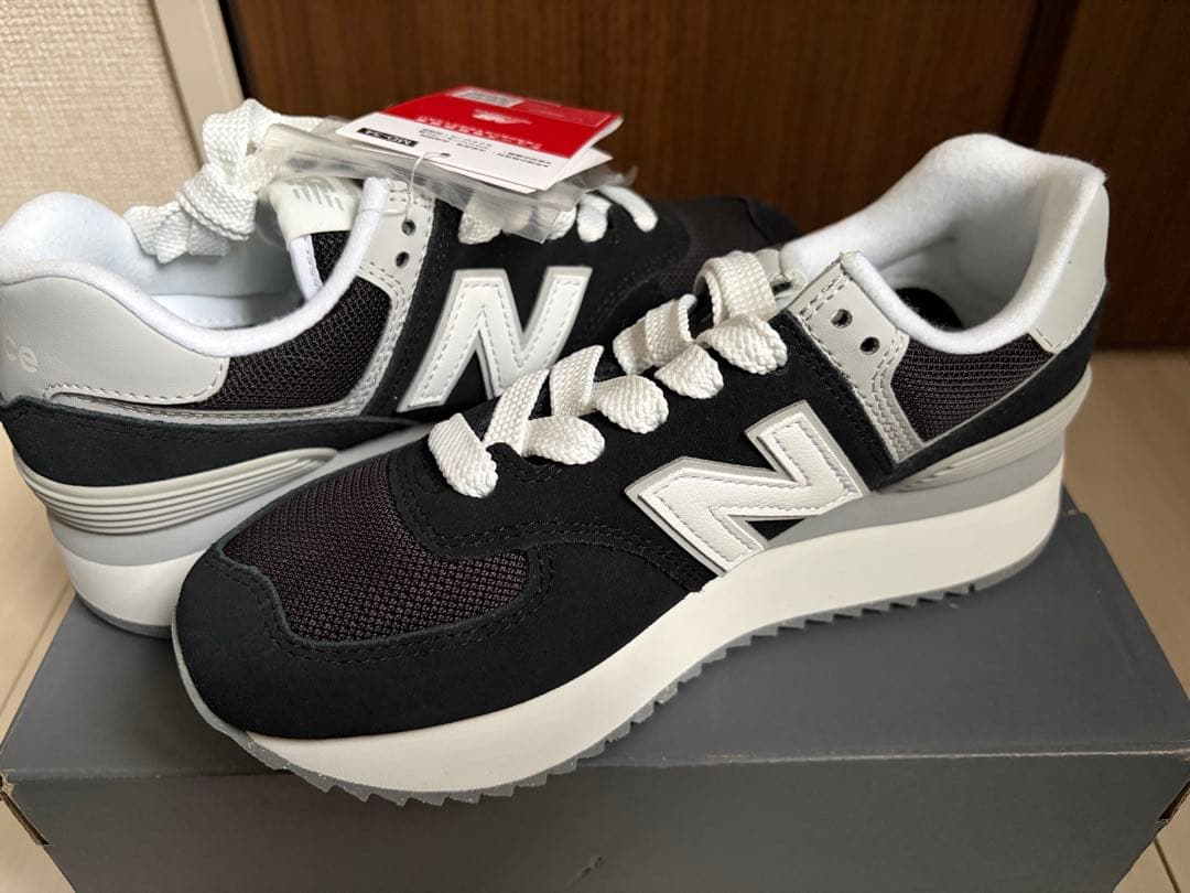 ニューバランス WL574Z 24.5cm ブラック 新品未使用