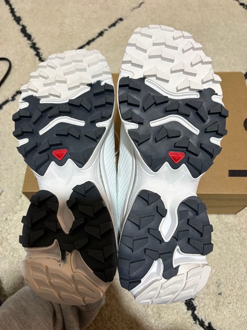SALOMON XT-4 OG ホワイト スニーカー　24.5cm