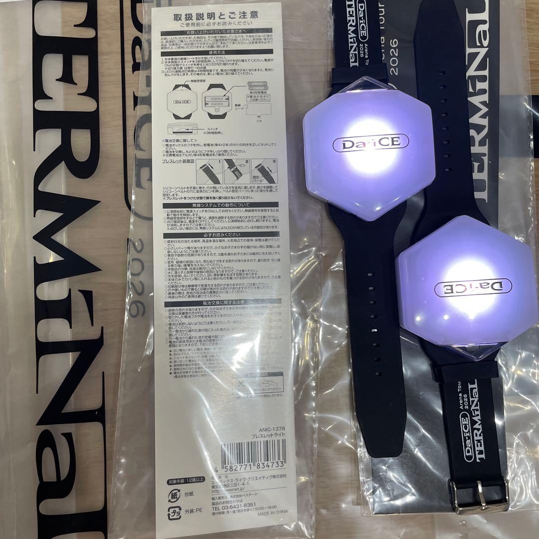 Da-iCE TERMINAL 2026 ペンライト 2個セット - メルカリ