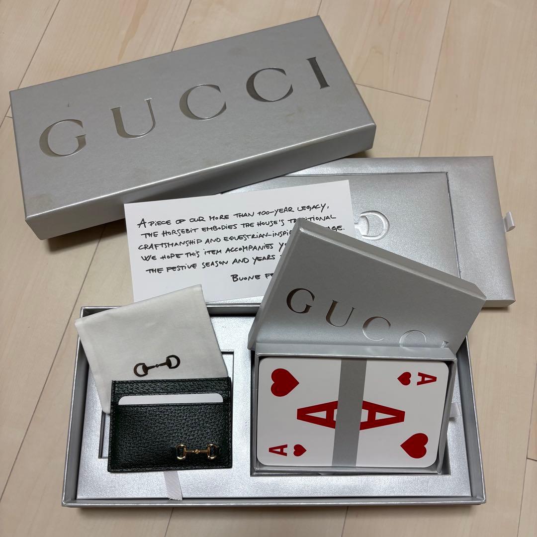 非売品】GUCCI カードケース・トランプ セット☆ノベルティ - メルカリ