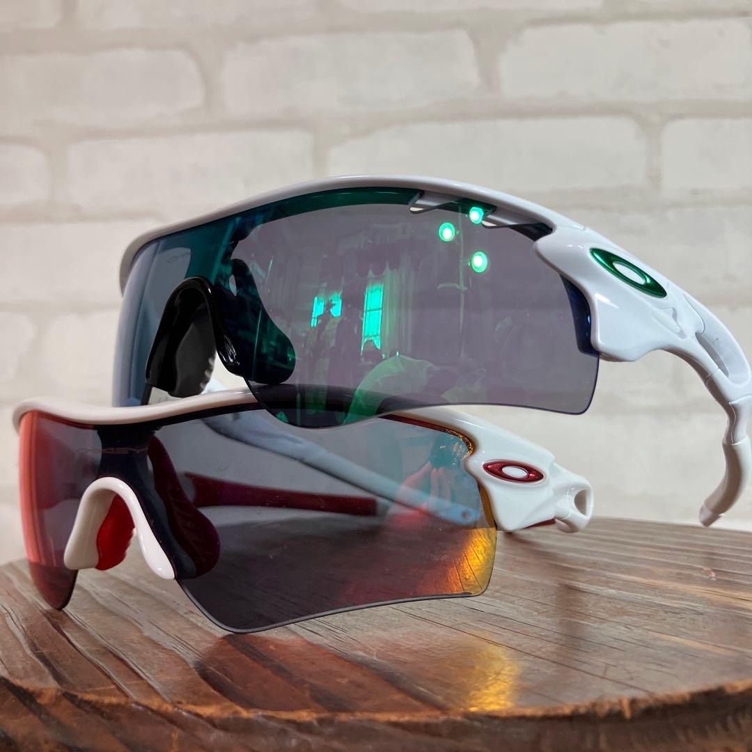 OAKLEY レーダーロック+オールドレーダー（おまけ）　オークリー　2個セット RadarLock オークリー イヤーソック レーダーロック ノーズパッド