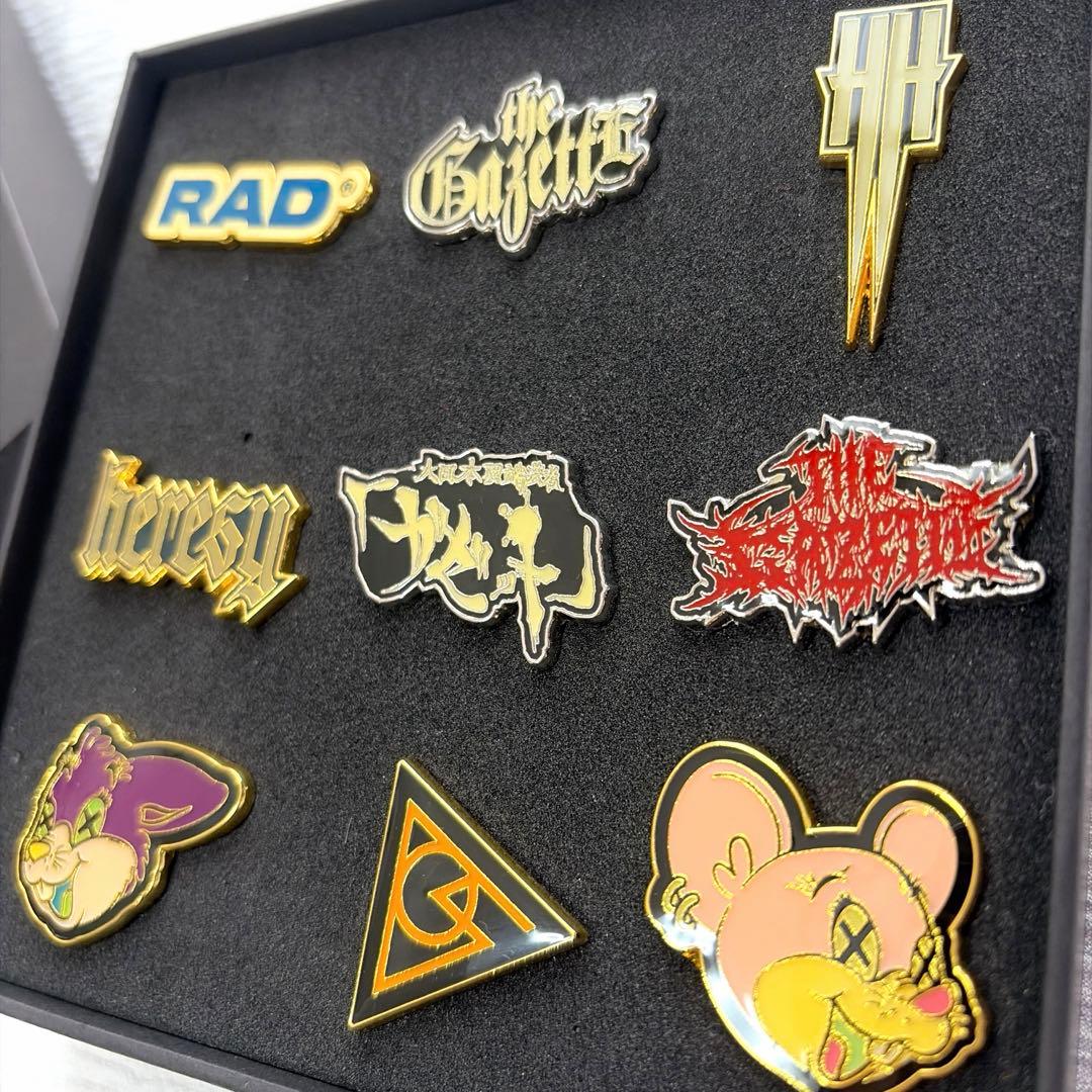 the GazettE 20TH ピンバッジセット - メルカリ
