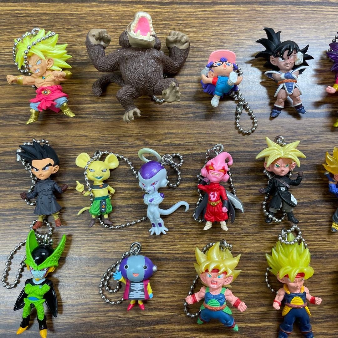 ドラゴンボール UDM ガチャ フィギュア キーホルダー マスコット 34個