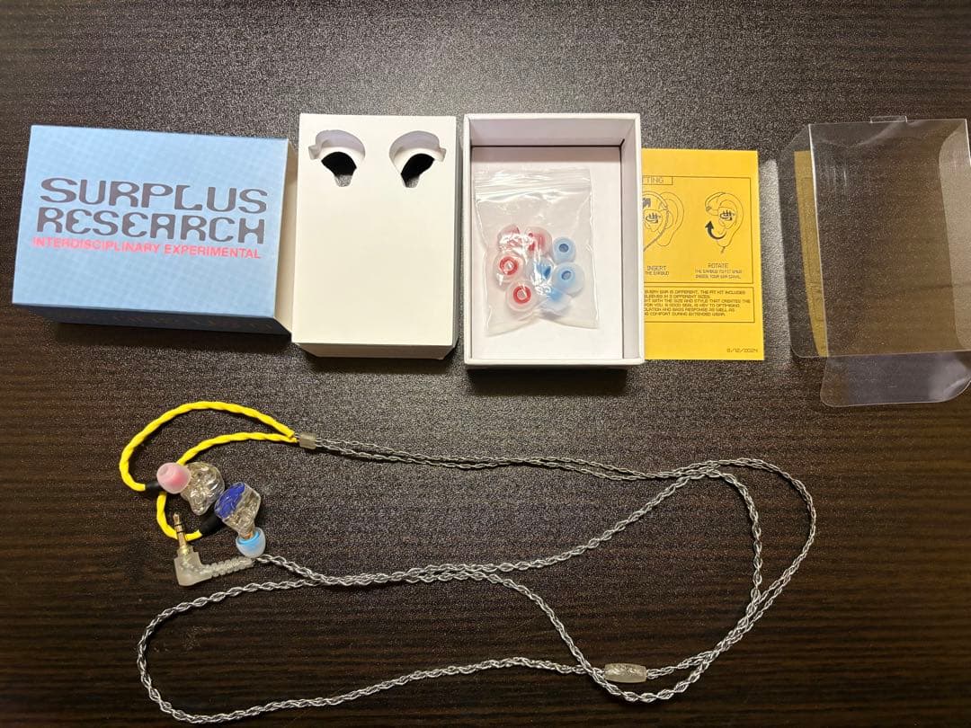 小*川様 surplus research SR-002 V 3.0 イヤホン - メルカリ
