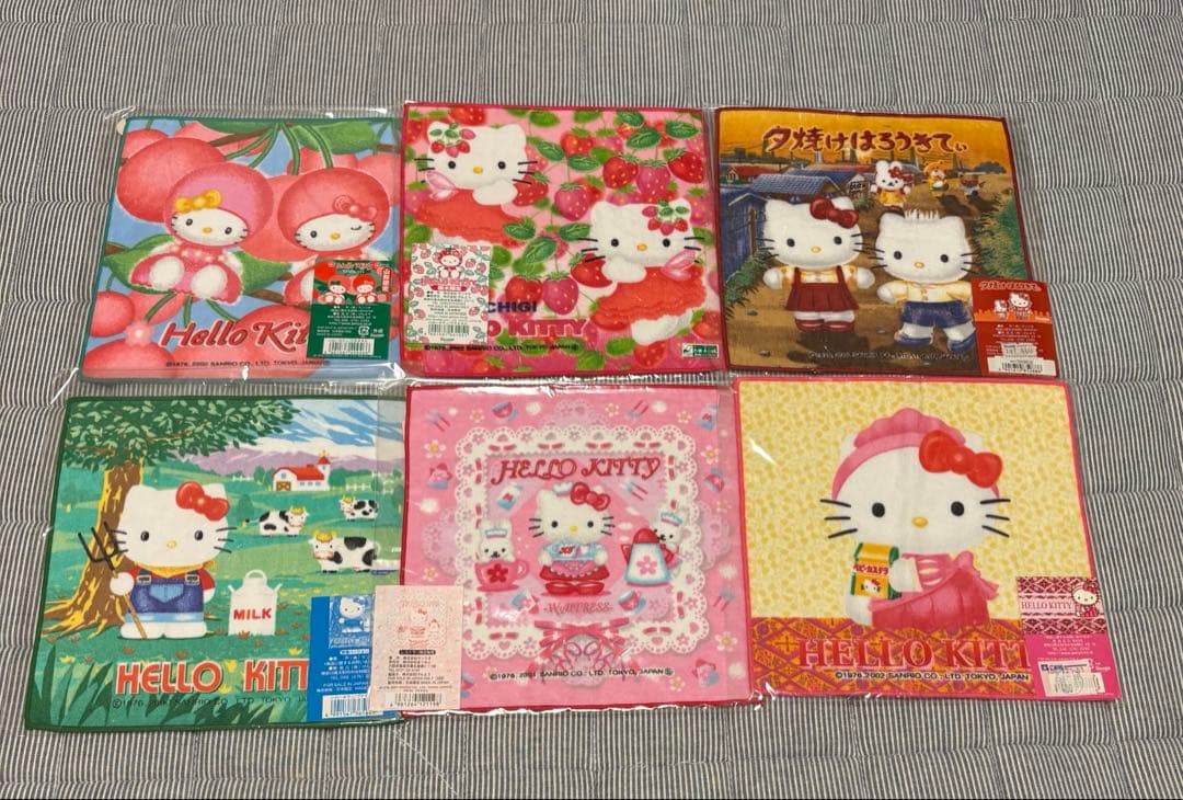 ご当地キティ　ハンカチ　セット 新品】ハローキティ御当地タオルハンカチ6枚セット｜Yahoo!フリマ（旧