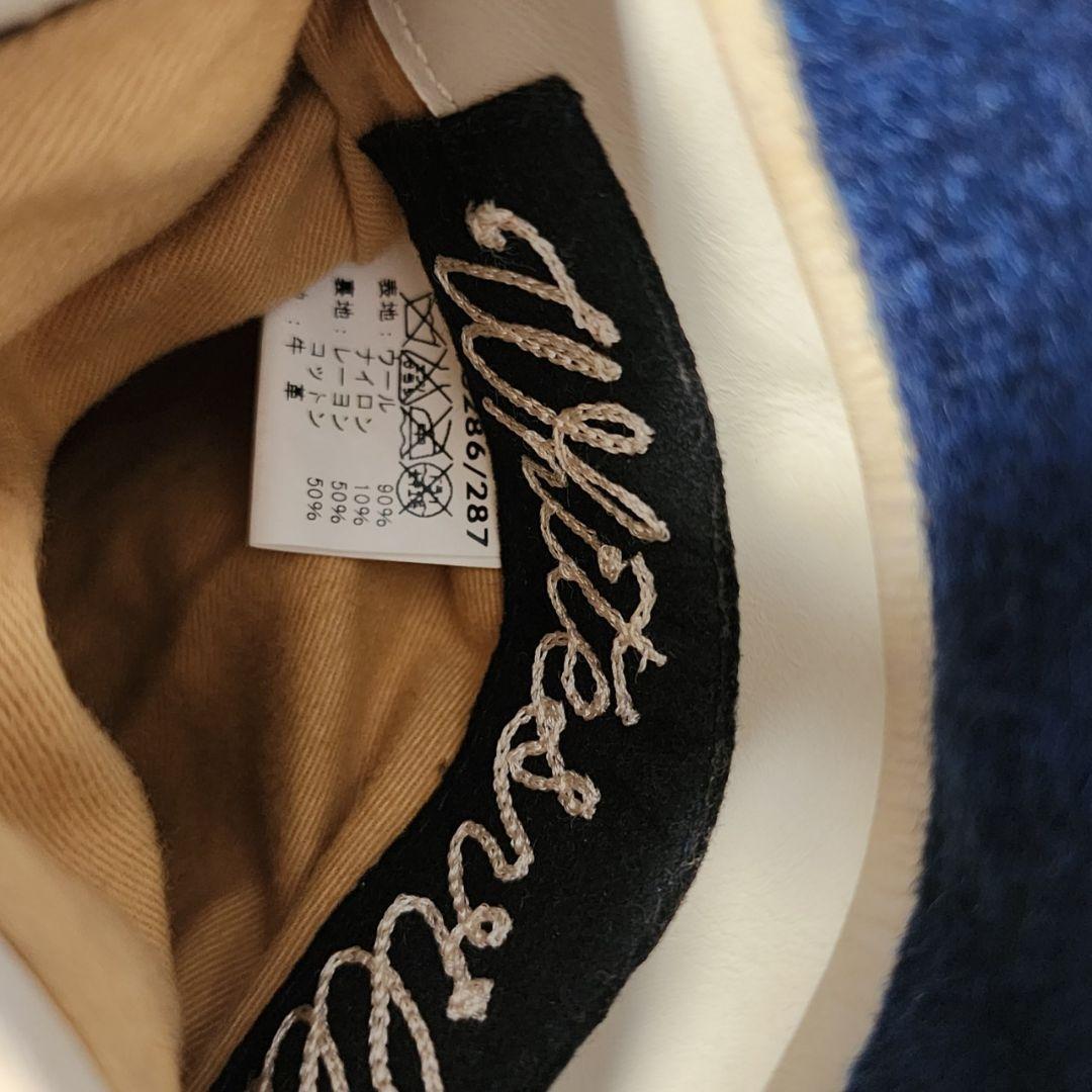 ホワイツビル フルデコ スタジャン 袖革 ショールカラー ワッペン 東洋