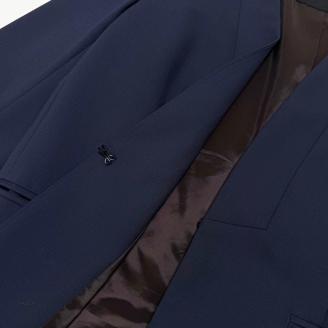 美品 グリーンレーベルリラクシング カチリラ パンツスーツ ノーカラー