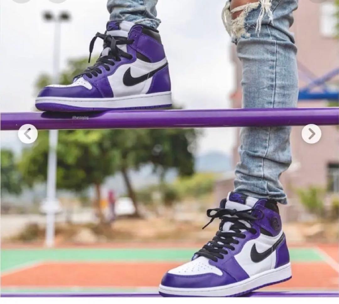エアジョーダン1 レトロハイ OG コートパープル 27センチ - メルカリ