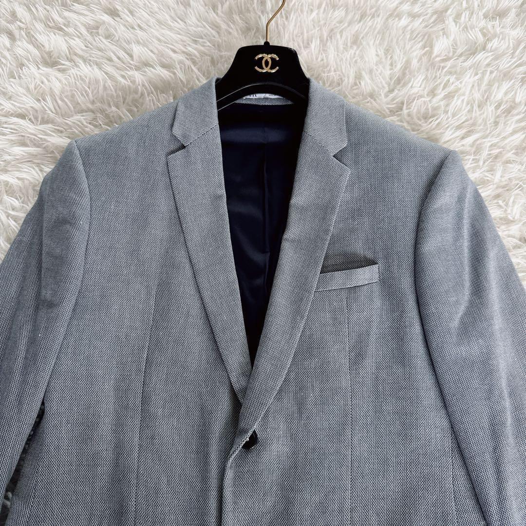 ZARA スーツセットアップ 2XL相当 希少サイズ・リネン混・軽量 - メルカリ