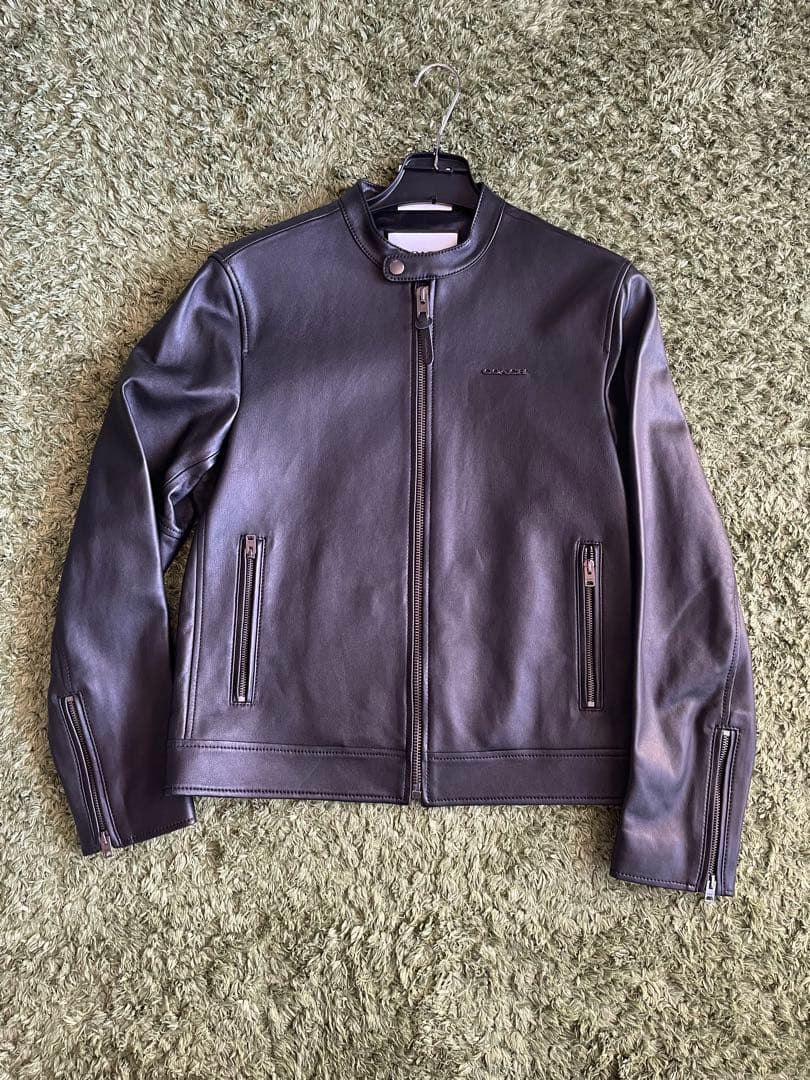 COACH 革ジャン シングルライダース - メルカリ