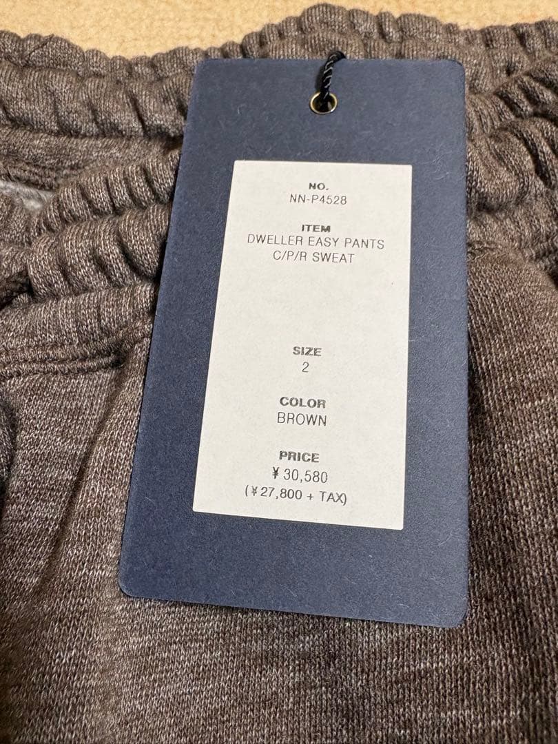 nonnativeDWELLER EASY PANTSC/P/Rスウェットパンツ - メルカリ