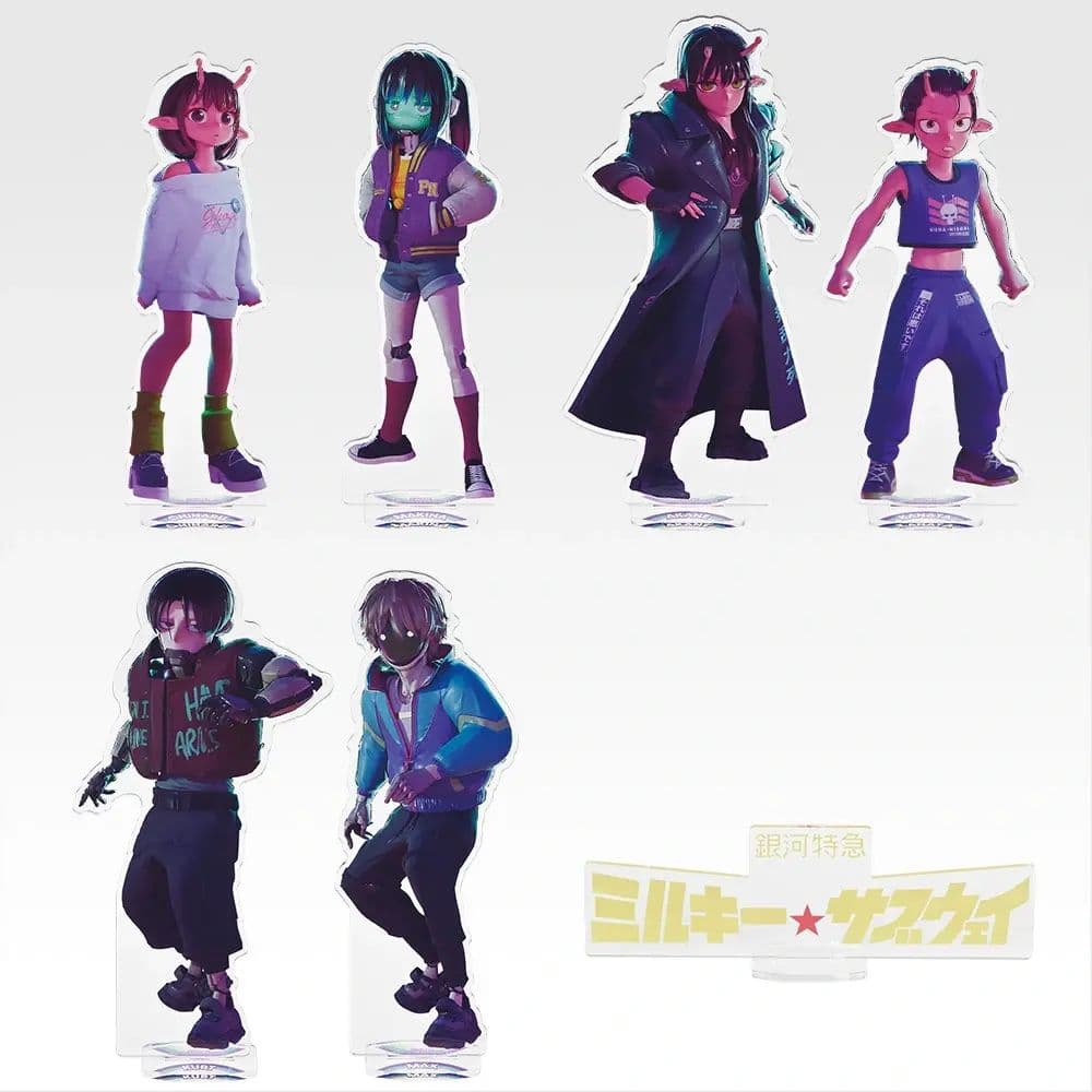 新品】ミルキーサブウェイ 1番くじ A賞 7点セット アクスタ