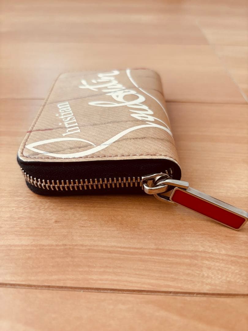 美品】クリスチャンルブタン クラフトロゴ コインケース 財布 ラウンド