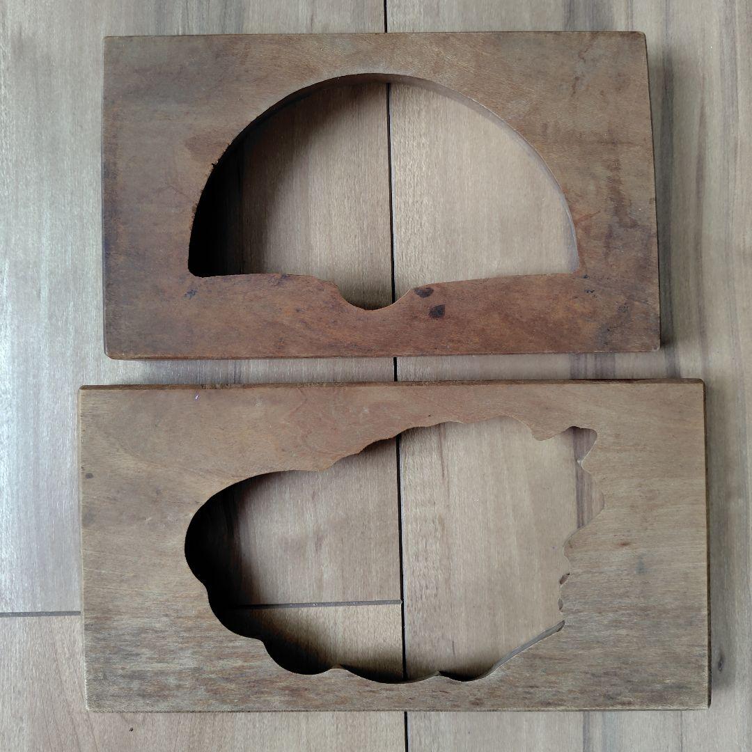 菓子木型 鶴亀 落雁 和菓子 レトロ 古道具 - メルカリ