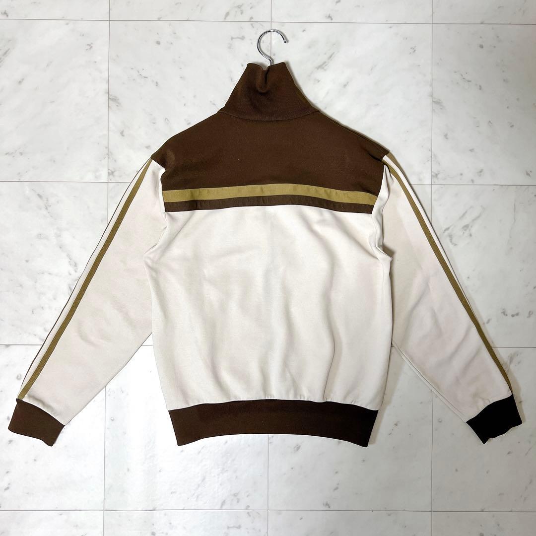 《希少カラー》アディダス トラックジャケット ベージュ×ブラウン×カーキ M