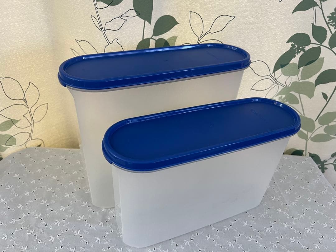 新品未使用】タッパーウェア スーパーオーバル #2 #3 #4 4個セット