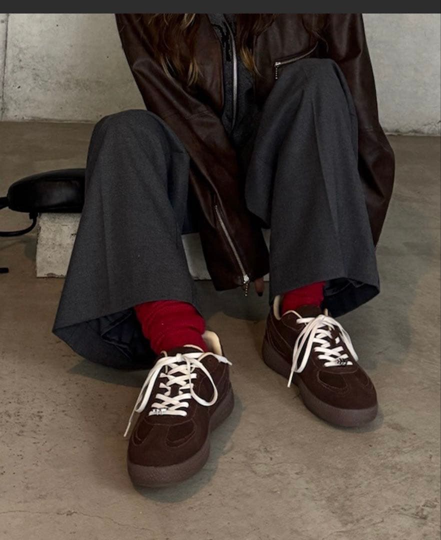 靴 PALERMO MODA SD Ameri / BRN 23.5cm