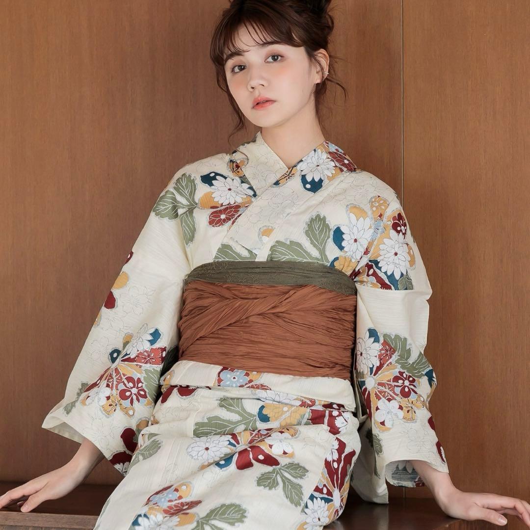 Dita 浴衣 帯 古典菊 楽天市場】浴衣 5点セット レディース 2025（ゆかた・しわ兵児帯・下駄