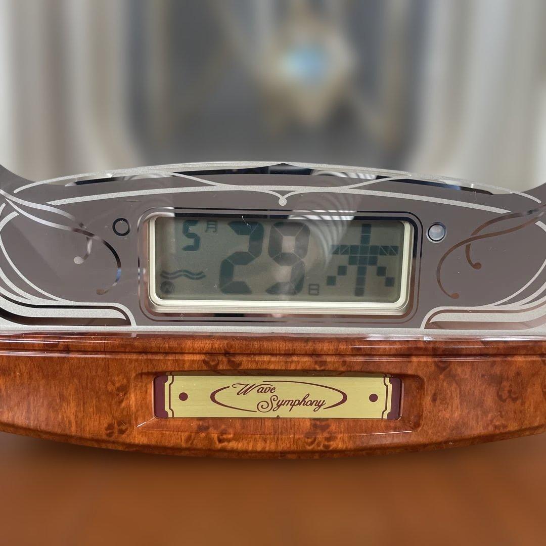 美品 セイコー 電波 からくり時計 RE556B ウェーブシンフォニー - メルカリ