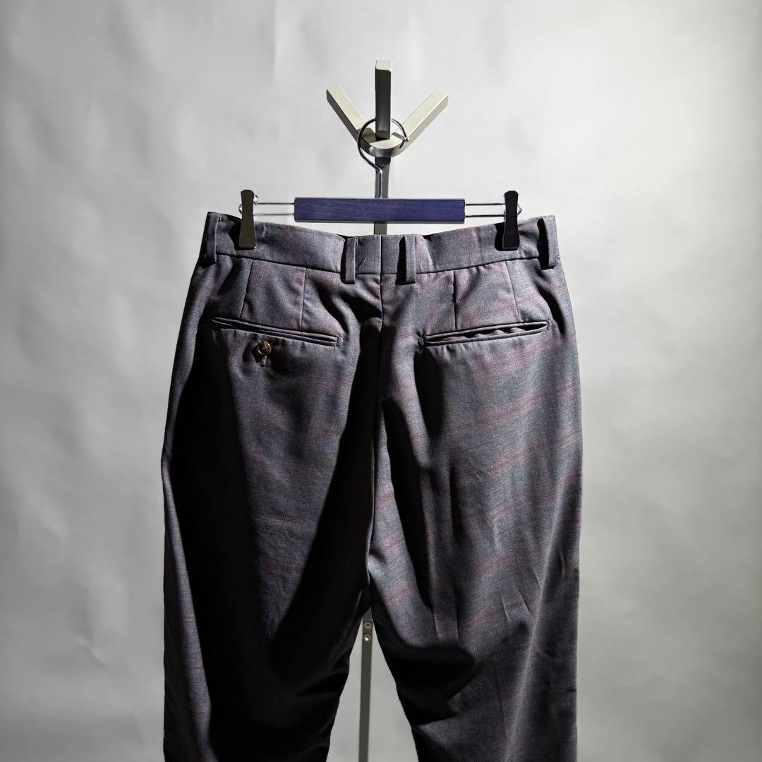 WACKOMARIA DORMEUIL社製 ワンタックウールスラックス S - メルカリ