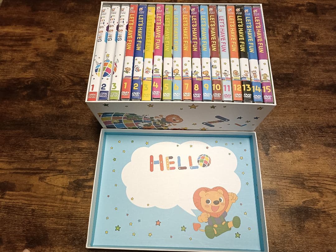 ミライコイングリッシュBOX DVD 15枚＋CD3枚 - メルカリ