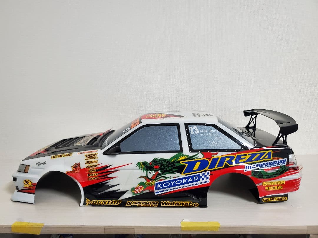 ヨコモ日比野AE86レビンボディ - メルカリ