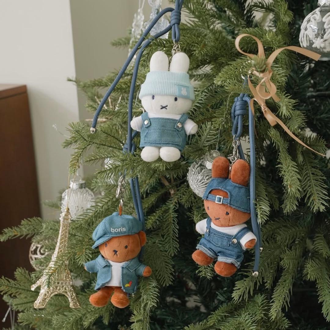 韓国 ソウル ソンス 聖水 限定 ミッフィー デニムドールキーリング 3点