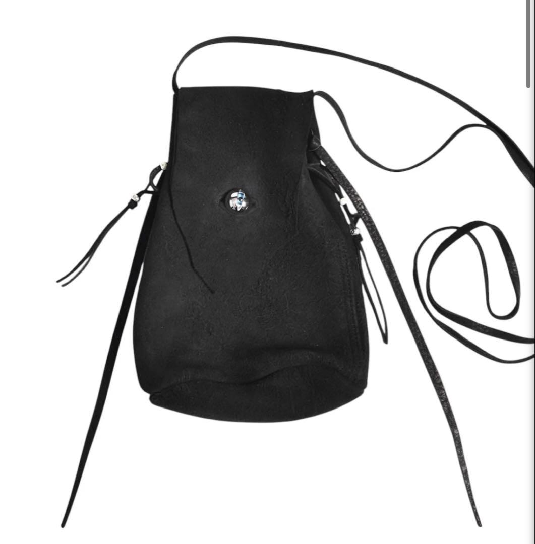 UNDERCOVER 25SS サードアイ　スエードショルダーバッグ　ポーチ unstitch_158732